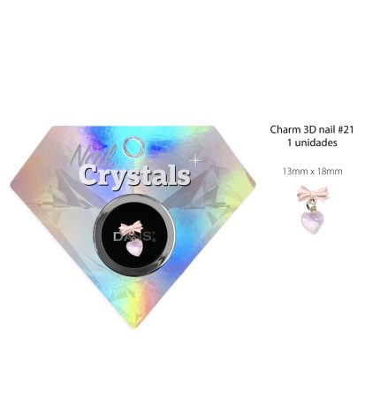 Charm 1 pcs  3D nail #21 Dans