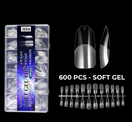 Tips soft gel (Oval Medium) 600 pcs