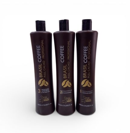 Keratina Alisado Brasil Coffe ( 3 pasos) 500 ml