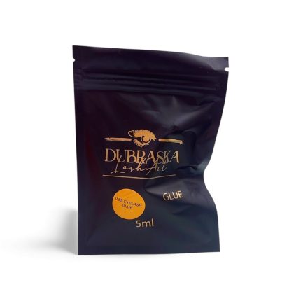 Adhesivo profesional para pestañas (negro) secado 0.5 seg Dubraska Lash