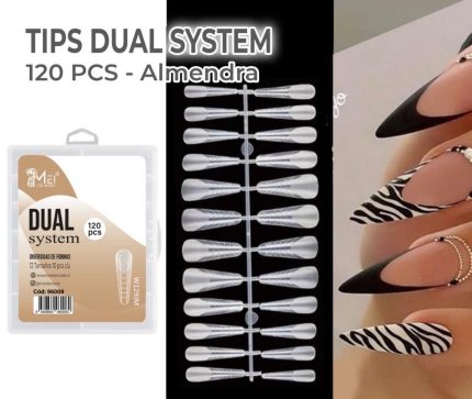 Tips dual system almendra 120 pcs