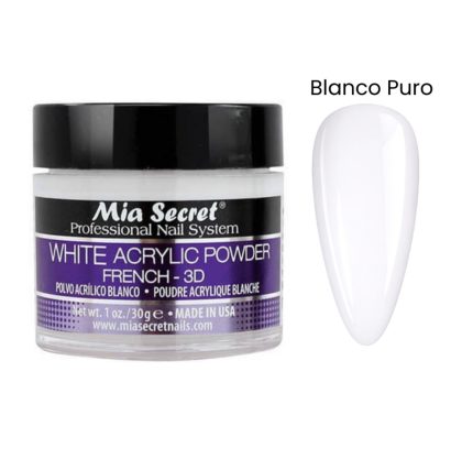 Acrilico White (Blanco) 28g Mia Secret
