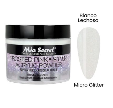 Acrilico Frosted pink Star 57g Mia Secret