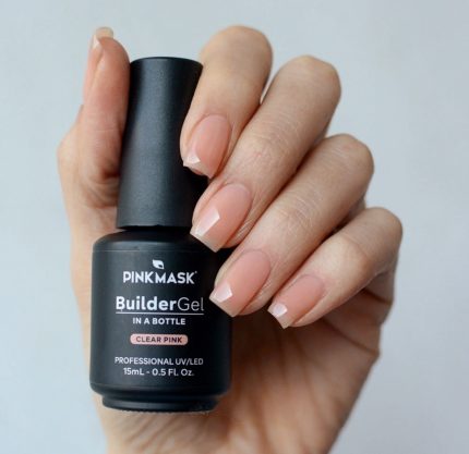 Builder Gel Clear Pink 15ml Pinkmask