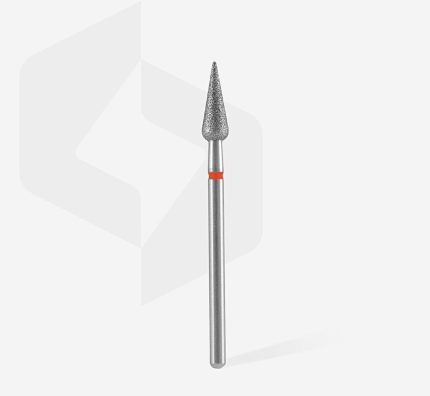 Fresa Cónica 4mm Staleks Pro – Roja