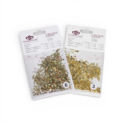 Cristales dorados mix
