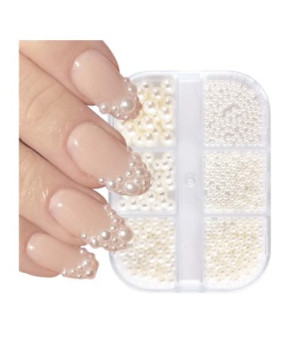 Set de perlas planas perladas Navi