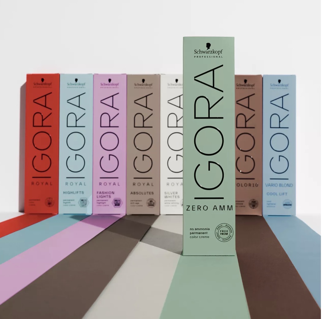 Tinte Igora Royal (coloracion permanente) Marrones, Rojos, Absolutes - Imagen 2