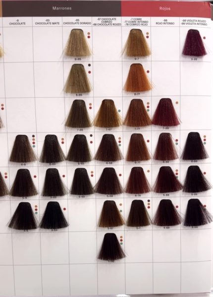 Tinte Igora Royal (coloracion permanente) Marrones, Rojos, Absolutes