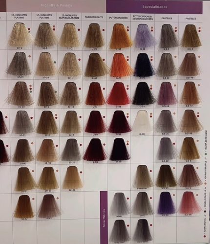 Tinte Igora Royal (coloracion permanente) Highlifts & pasteles, Especalidades