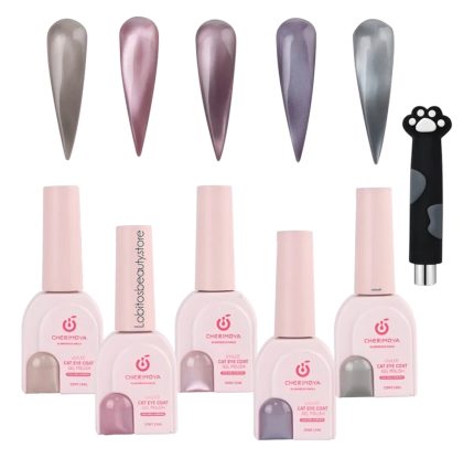 Esmalte Ojo de Gato o Cat Eye Iceland Aurora ( 002, 003) Cherimoya