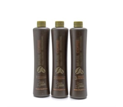 Keratina Alisado Brasil Coffe ( 3 pasos) 1000 ml