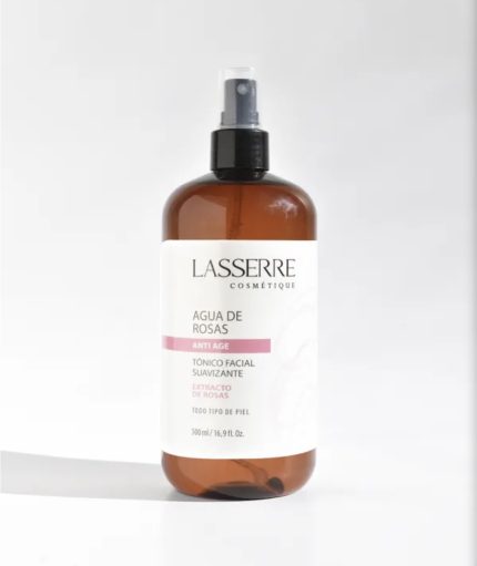 Tonico Facial Agua de rosas 500ml Lasserre