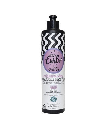 Crema Para Peinar Love Curls Ondas Increíbles 2abc 420ml Griffus |