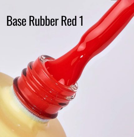 Base Rubber Red 1 10ml Miss Uñas