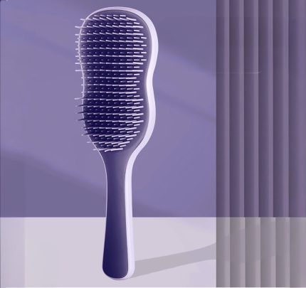 Cepillo desenredante para cabello crespo
