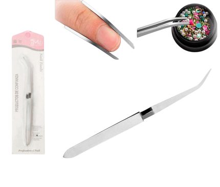 Pinza Curva C para acrilico o polygel
