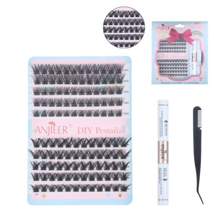 Set de pestañas por racimo DIY 02-Mix Diy Lashes