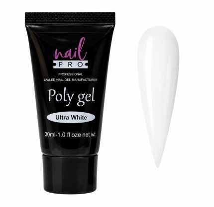 Polygel 30g Ultra White Nail Pro