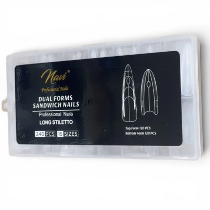 Tips dual sandwich Stiletto 240 pcs Navi