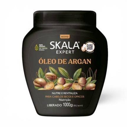 Skala Brasil Oleo de Argan Crema de tratamiento (Nutre y Revitaliza) 1000g