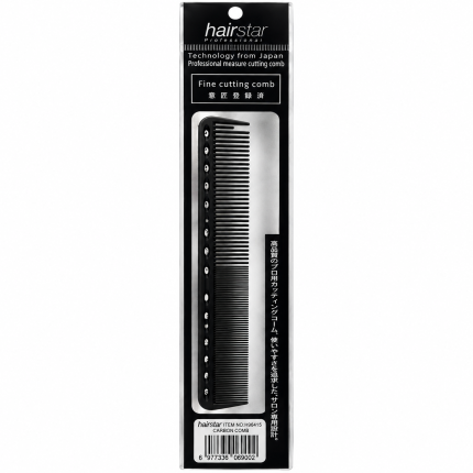 Peineta de Carbon corte pequeño Hairstar