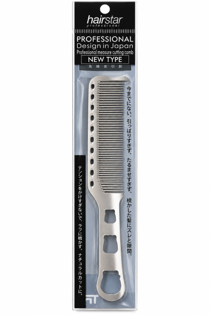 Peineta Aluminio para Barberia Hairstar